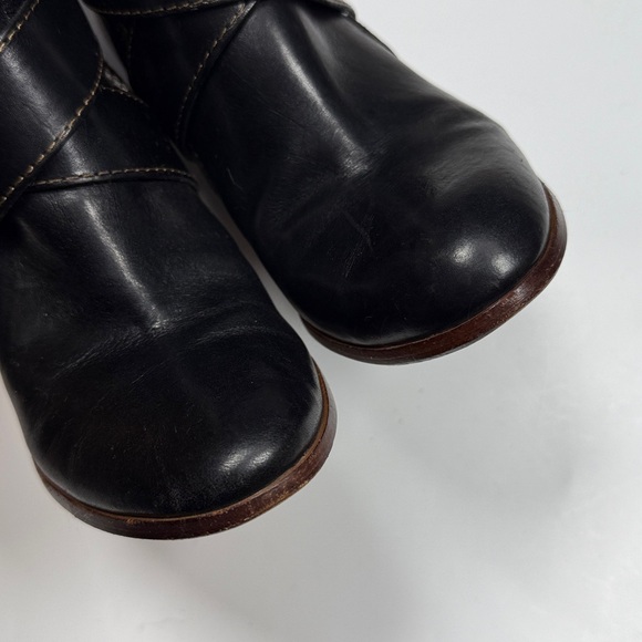 FRYE High Heel Boho Cowgirl Roper Boots  Leather Andrea S-490 Sz 7 - Picture 3 of 10